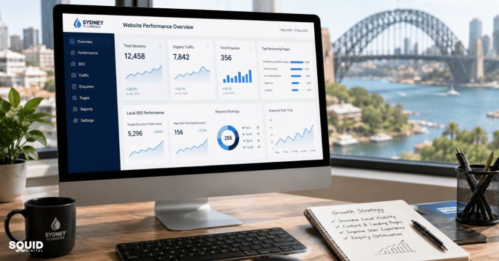 Website Design for Service Businesses supporting local SEO and business growth